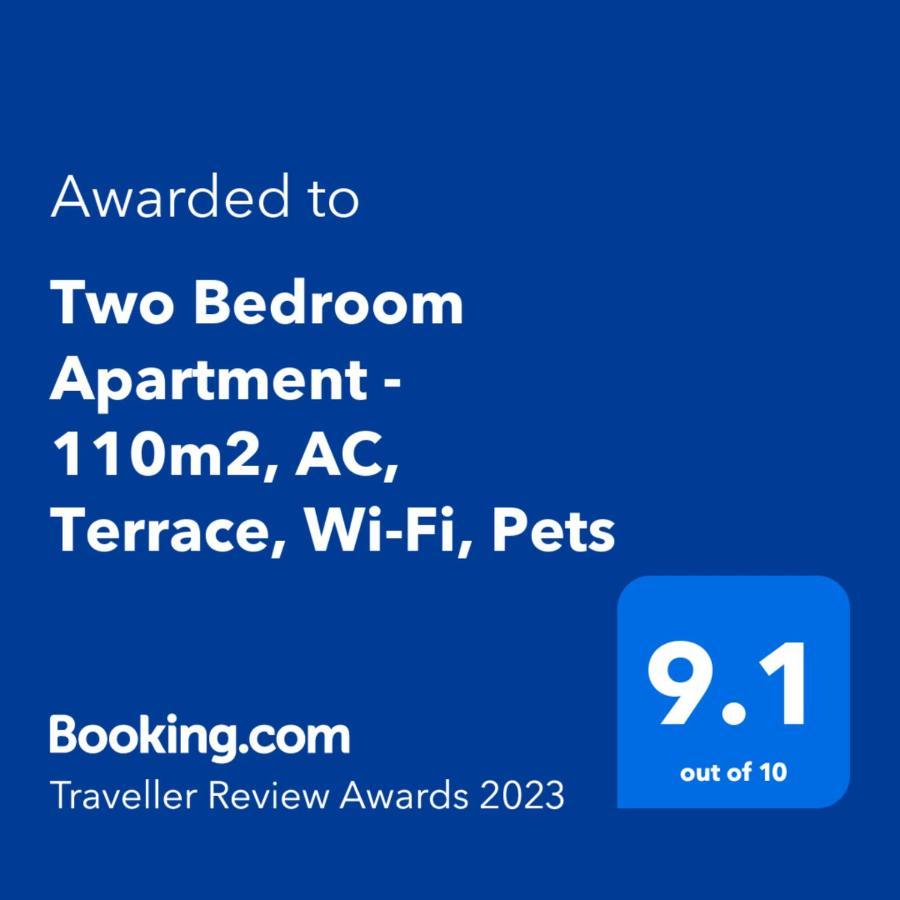 Two Bedroom Apartment - 110M2, Ac, Terrace, Wi-Fi Lagos Kültér fotó